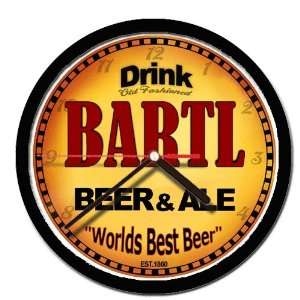  BARTL beer and ale cerveza wall clock 