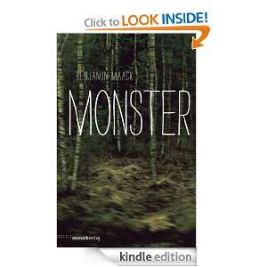Monster (German Edition) Benjamin Maack  Kindle Store