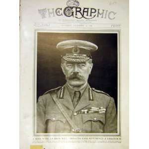  Portrait Kitchener Khartoum Horatio Ww1 1915