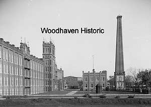   Cotton Mills and powder mill chimney, Augusta, GA 1903 Photo  