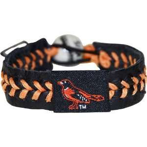    Baltimore Orioles Black Baseball Bracelet