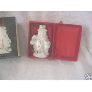  Porcelain Snowman Figure 