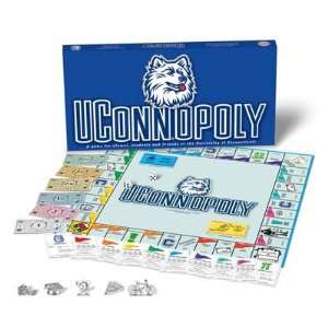    Connecticut Huskies (UConn) UConnopoly Board Game Toys & Games
