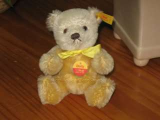 Steiff Dolly Teddy Bear 030673 Button   Tag   Shield  