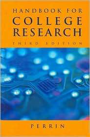   Research, (0618441336), Robert Perrin, Textbooks   