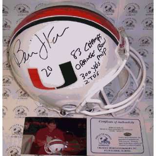  Bernie Kosar   Official Full Size Riddell Authentic 