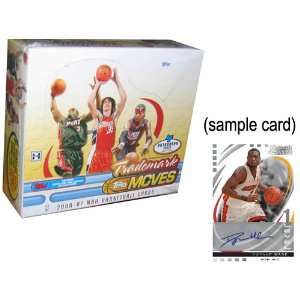   07 Topps Trademark Moves Basketball HOBBY Box   18p5c 