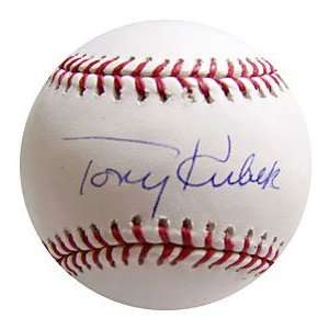  Tony Kubek Autographed Baseball New York Yankees (JSA 