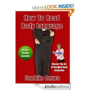 How To Read Body Language Franklin Omura  Kindle Store