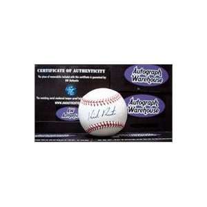 Kurt Rueter autographed Baseball 