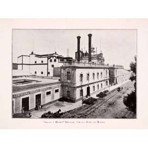  1911 Halftone Print Cerveceria Toluca Y Mexico Brewery 