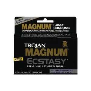   Magnum Large Size Condoms Ecstasy 10 Pack