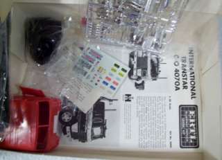 Vintage ERTL International Transtar CO 4070A Plastic Model Truck Kit 