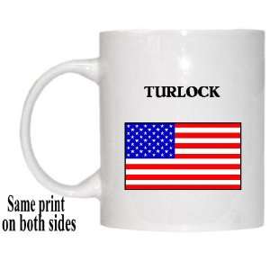  US Flag   Turlock, California (CA) Mug 