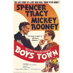 Boys Town (1938) 27 x 40 Movie Poster Style B 