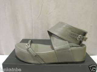 Ann Demeulemeester Avant Garde Wedge Sandals Shoe 40 10  