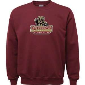   Golden Bears Maroon Youth Logo Crewneck Sweatshirt