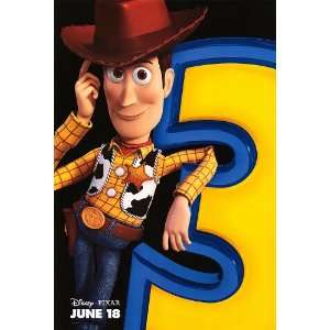  Toy Story 3 Woody Original Movie Poster Double Sided 27x40 