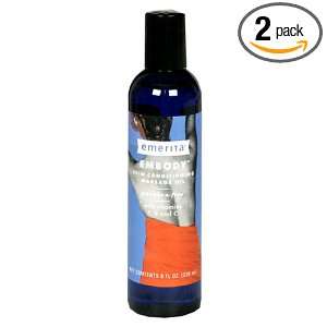Emerita Embody Skin Conditioning Massage Oil, 8 Ounce Bottles (Pack of 