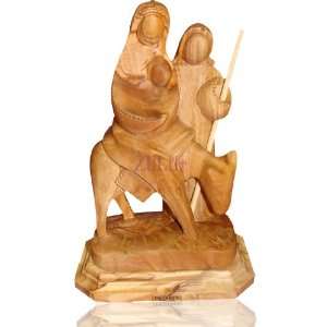  20cm Travel To Egypt Olive Wood Figure 