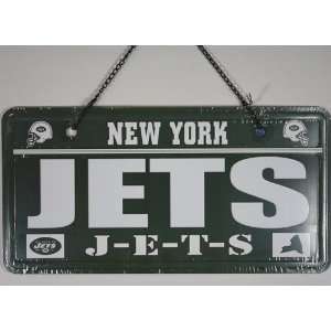  New York Jets NFL License Plate Sign