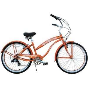  Greenline Bicycles BC 706(L) orange Ladies 26 Seven Speed 