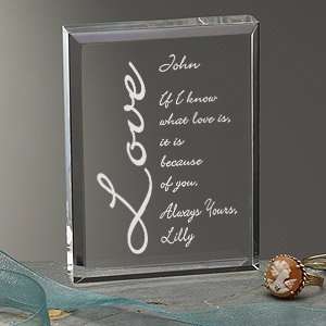  Because of You Sculpted Keepsake   Choose Style