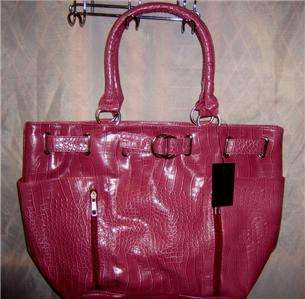 Sasha Handbags NY Wms Large Color Berry NWT Stylish  