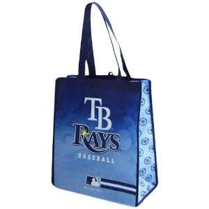   Rays Royal Blue Light Blue Fade Reusable Tote Bag