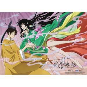  xxxHOLiC TV Series Yuko & Watanuki Anime Wall Scroll 
