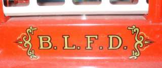 buddy l 1960s ford type hook and ladder truck old toy  