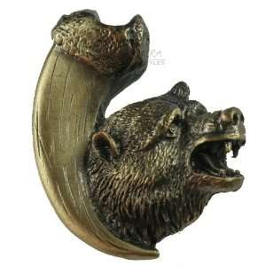   681269, Knob, Bear with Claw   Right Facing  