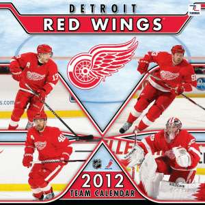   2012 DETROIT RED WINGS 12X12 WALL CALENDAR by TURNER 
