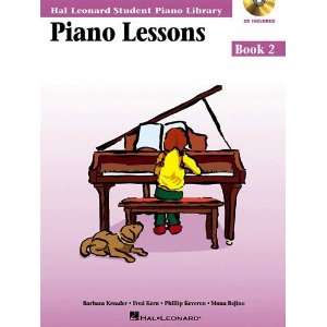  Piano Lessons Book 2   Book/CD Pack   Hal Leonard Student 