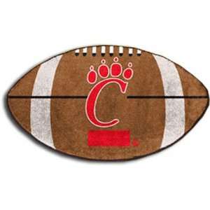  Cincinnati Bearcats Small Football Rug