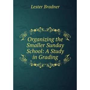   Sunday School A Study in Grading Lester Bradner  Books