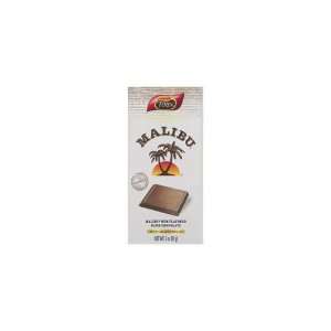 Turin Chocolates Malibu Coconut Rum Choc Bar (Economy Case Pack) 3 Oz 
