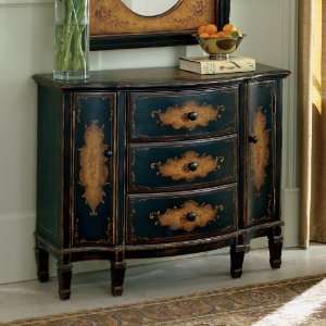   0674059   Console Cabinet (Coffee Hand Painted)