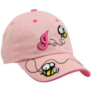   Indians Girls Pink Bumble Bee Adjustable Hat