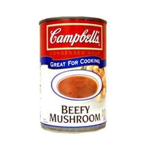 Campbells Beefy Mushroom Soup12ct  Grocery & Gourmet Food