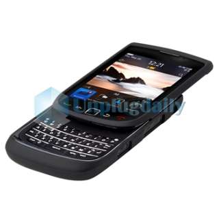 Black Hard Cover Case For Blackberry Torch 9800 Phone  
