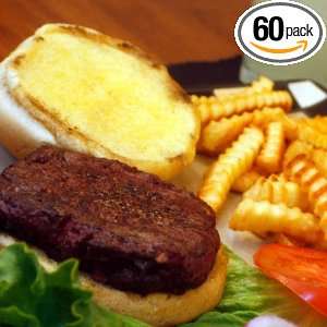 60 Bison Burger Patties  Grocery & Gourmet Food