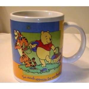  Disney Winnie the Pooh Too Much Appetite for One Basket 