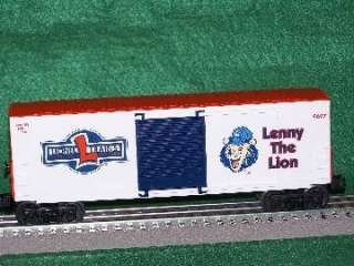 Lionel # 6 29232 LENNY THE LION HI CUBE BOX CAR  