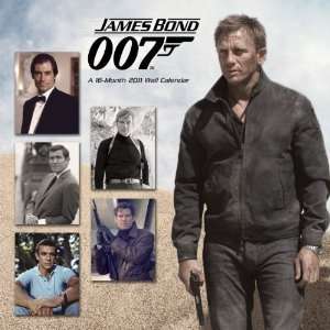  James Bond Compilation 2011 Wall Calendar