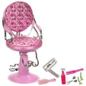  Our Generation Light Pink Salon Chair For 18 Dolls Toys & Games