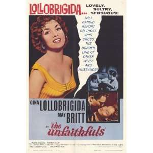 The Unfaithfuls (1960) 27 x 40 Movie Poster Style A 