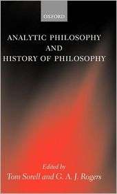 Analytic Philosophy and History of Philosophy, (0199278997), Tom 