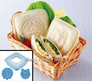 now free doraemon sandwich pocket maker bread toast mold cutter