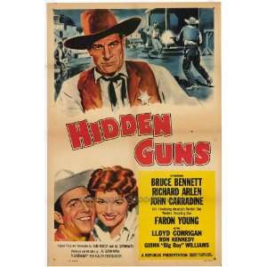  Hidden Guns Movie Poster (27 x 40 Inches   69cm x 102cm 